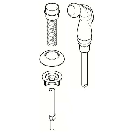 Pfister Pfister S/A Sidespray W/Hose 951-023E